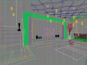 3d home 669 3D Model