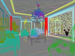 3d home 673 3D Model