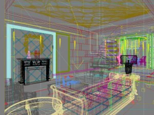 3d home 678 3D Model