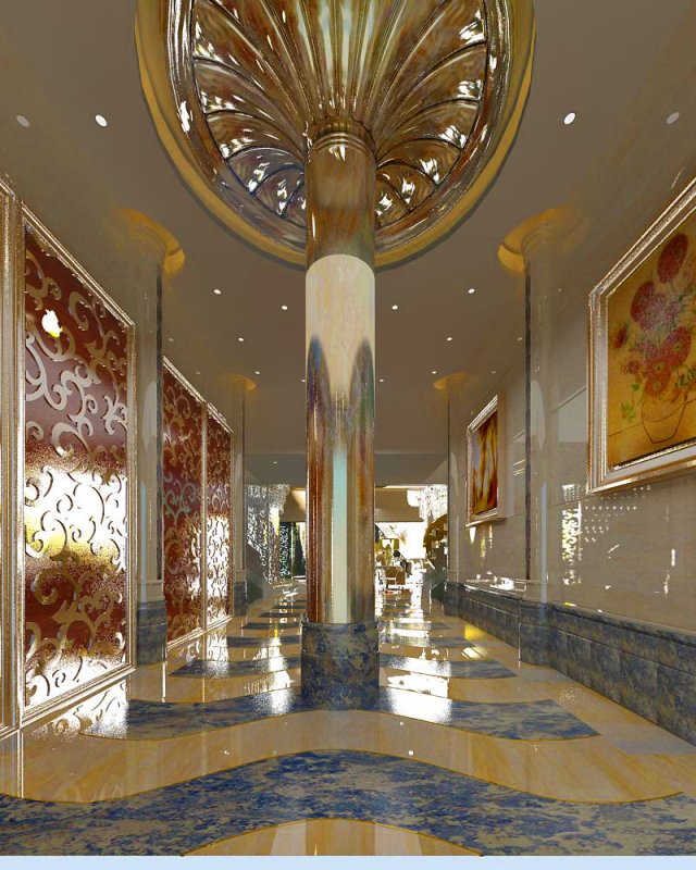3d home 681 Modèle 3D .c4d .max .obj .3ds .fbx .stl .blend 
