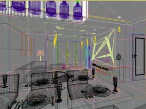 3d home 682 3D Model