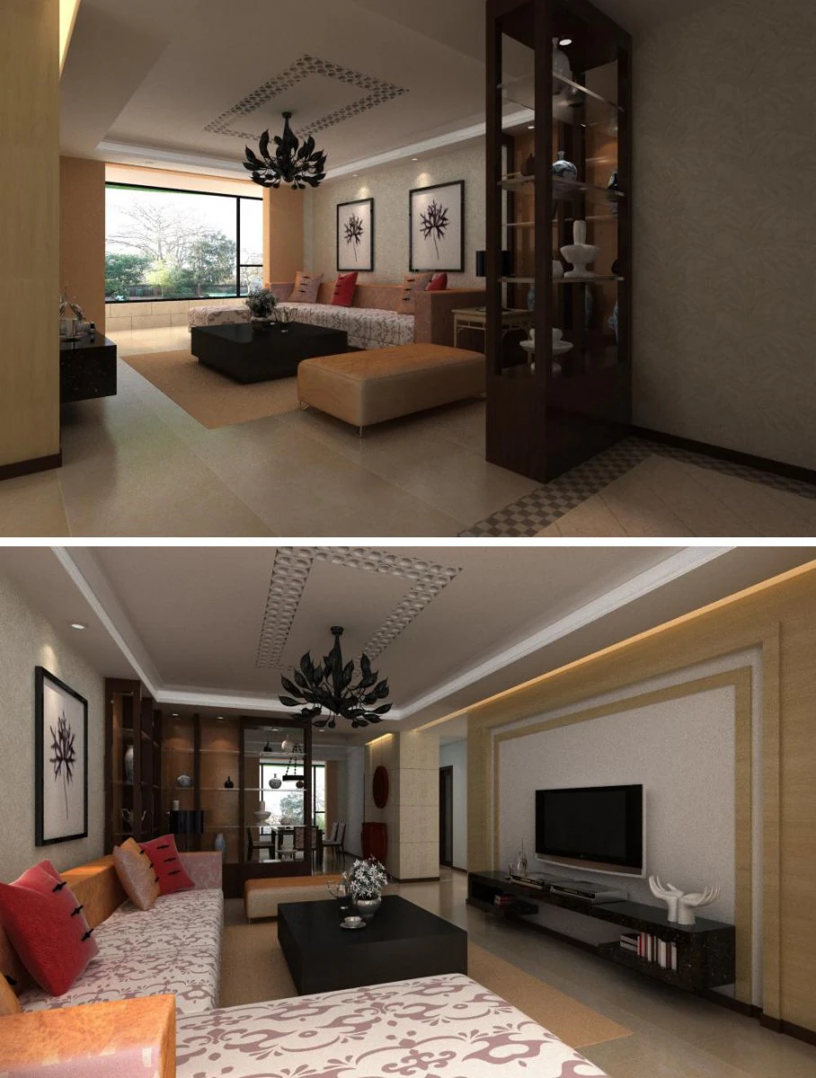 3d home 687 3D Model .c4d .max .obj .3ds .fbx .stl .blend 
