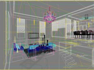 3d home 689 3D Model