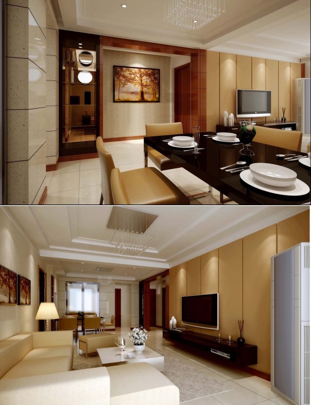 3d home 690 3D मॉडल .c4d .max .obj .3ds .fbx .stl .blend 