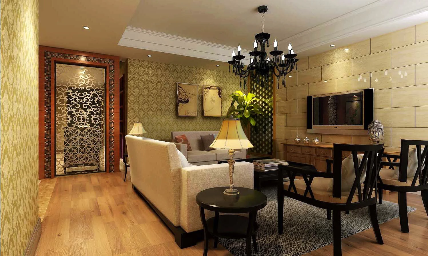 3d home 692 3D Model .c4d .max .obj .3ds .fbx .stl .blend 