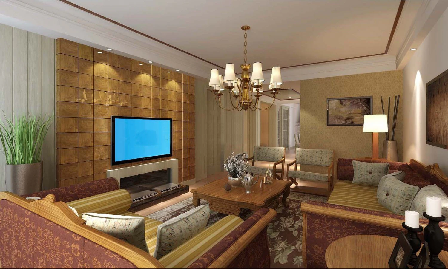 3d home 695 3D Model .c4d .max .obj .3ds .fbx .stl .blend 