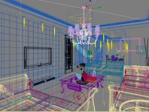3d home 695 3D Model