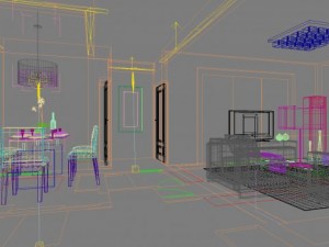 3d home 696 Modello 3D
