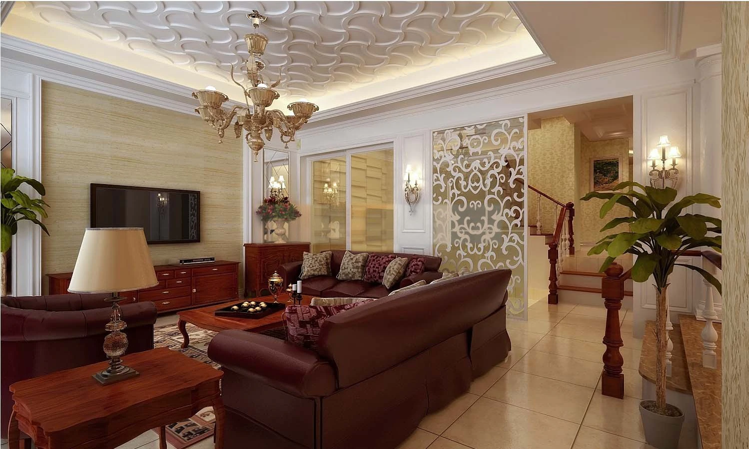 3d home 697 3D Model .c4d .max .obj .3ds .fbx .stl .blend 