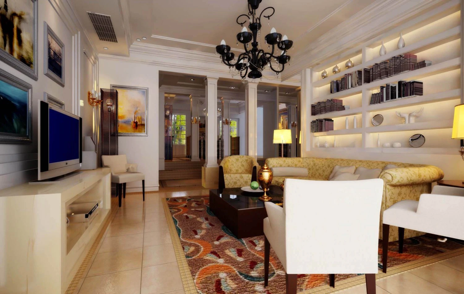 3d home 702 3D Model .c4d .max .obj .3ds .fbx .stl .blend 