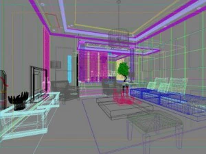 3d home 703 3D Model
