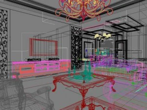 3d home 706 3D Model