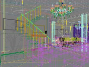 3d home 709 3D Model