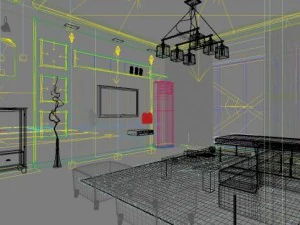 3d home 710 3D Model