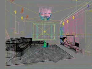 3d home 711 3D Model