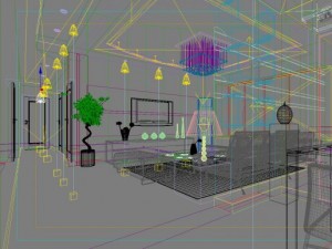 3d home 716 Modello 3D