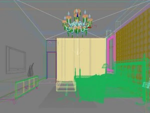 3d home 721 3D Model