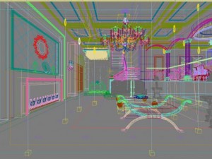 3d home 724 3D Model