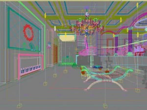 3d home 724 3D Model