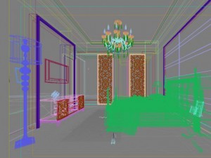 3d home 728 Modello 3D