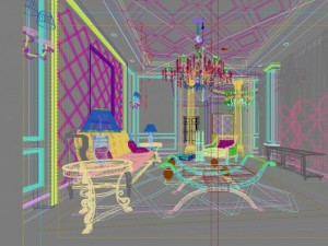 3d home 730 3D Model