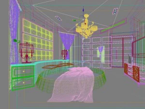 3d home 733 3D Model