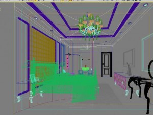 3d home 736 3D Model