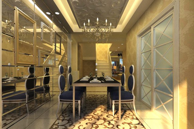 3d home 738 Modelo 3D .c4d .max .obj .3ds .fbx .stl .blend 