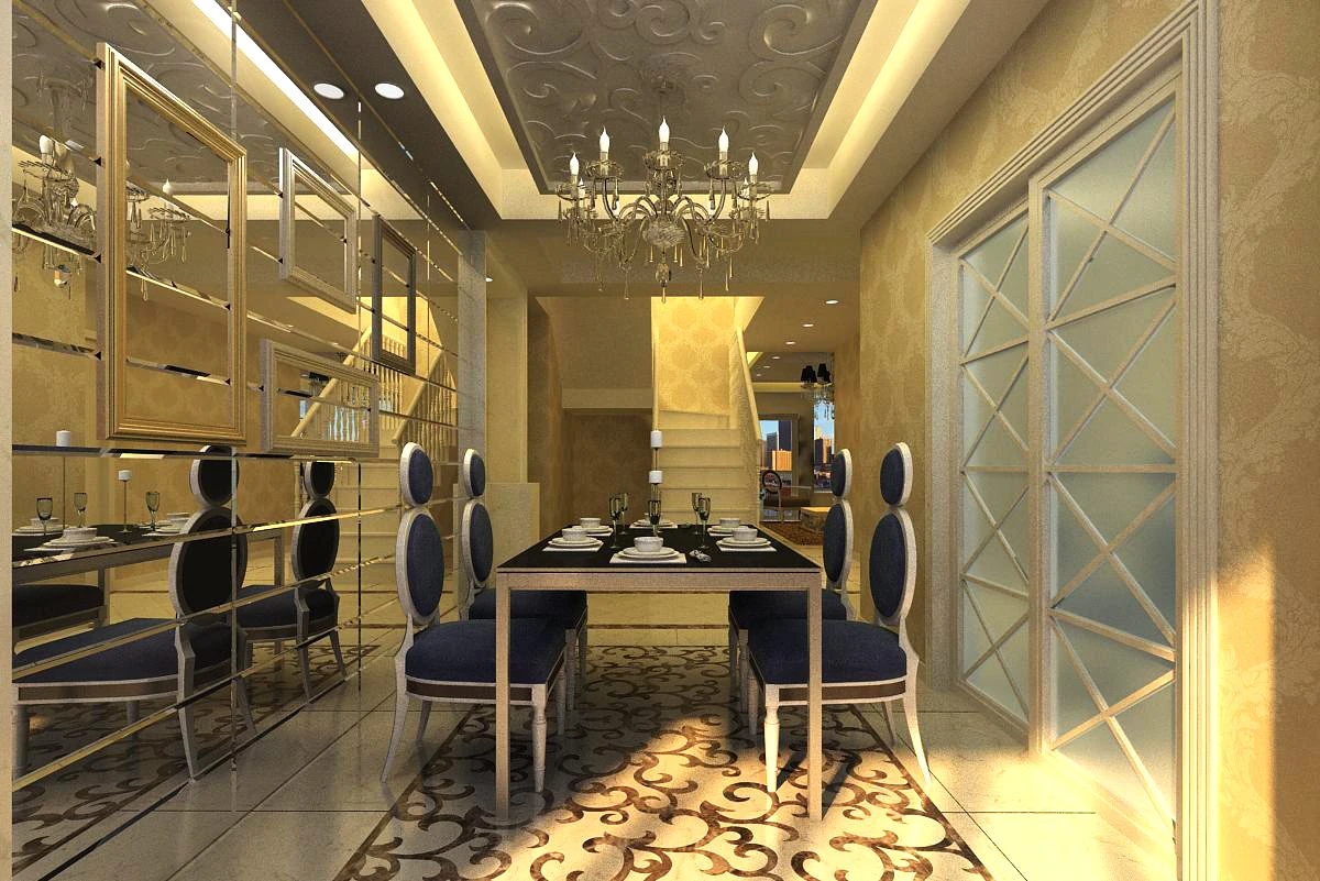 3d home 738 3D Model .c4d .max .obj .3ds .fbx .stl .blend 