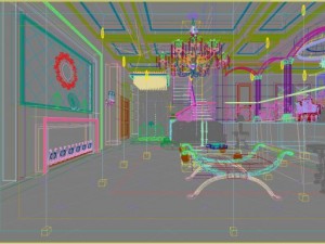 3d home 740 3D Model