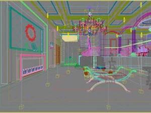 3d home 740 3D Model