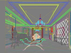 3d home 752 3D Model