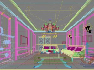3d home 753 3D Model