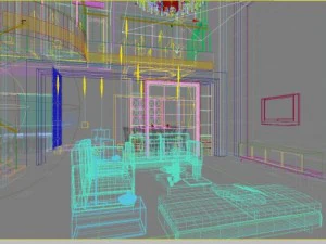 3d home 755 3D Model