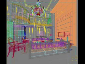3d home 756 3D Model