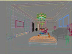 3d 홈 757 3D 모델