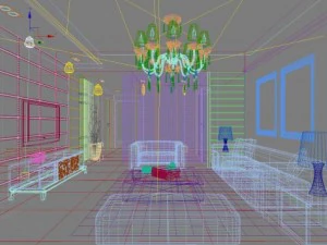 3d home 760 3D Model