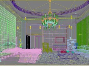 3d home 764 3D Model
