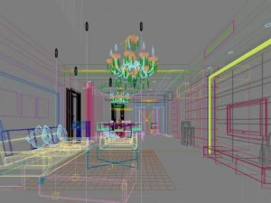3d home 771 3D Model