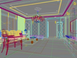 3d home 775 3D मॉडल