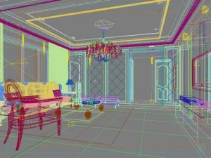 3d home 775 3D Model