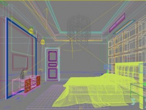 3d home 777 3D Model