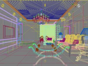 3d home 781 3D Model