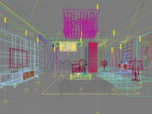 3d home 786 3D Model