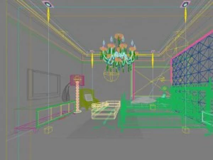 3d home 788 3D Model
