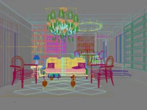 3d home 801 3D Model