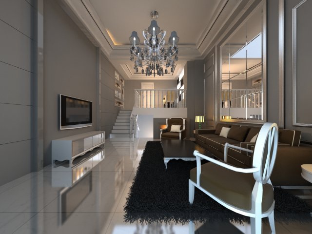 3d home 802 3D Model .c4d .max .obj .3ds .fbx .stl .blend 
