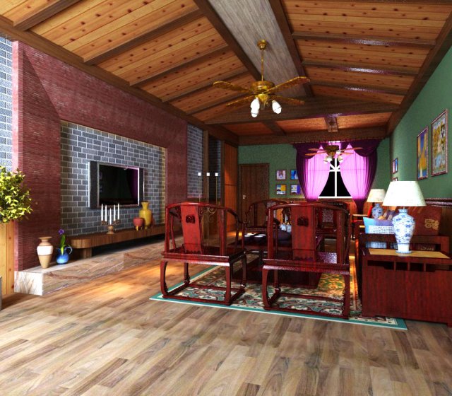 3d home 814 Modelo 3D .c4d .max .obj .3ds .fbx .stl .blend 