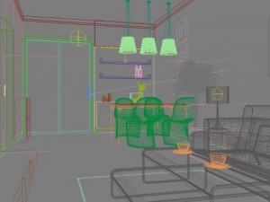 3d home 816 3D Model