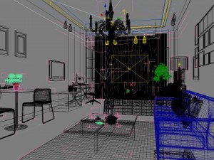 3d home 817 3D 模型